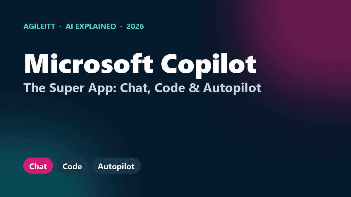 Microsoft Copilot Super App Explained: Chat, Code and Autopilot in One App (2026)